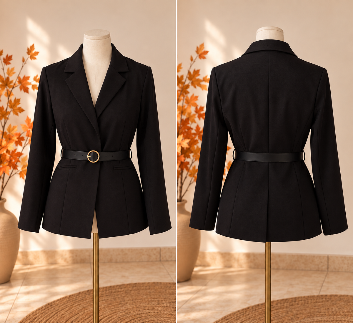 Belted Blazer