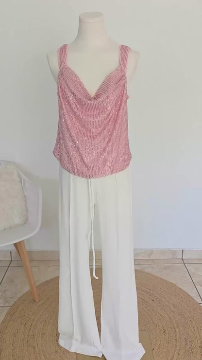 Pink Sparkly Shirt